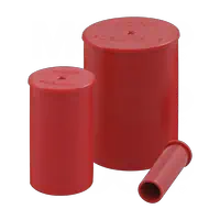 Plastic Long Flanged Caps for Standard Threads
