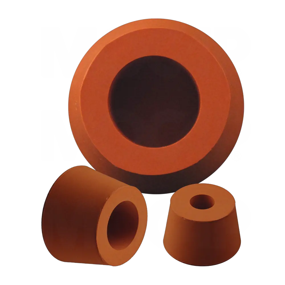 Silicone Rubber Hollow Tapered Plugs
