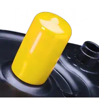Round Plastic Hi-Temp Cap