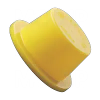 Thick and Wide Flange Plastic Cap Plugs